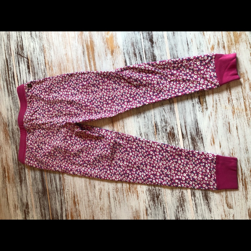 Girls Tea floral sweatpants size 10